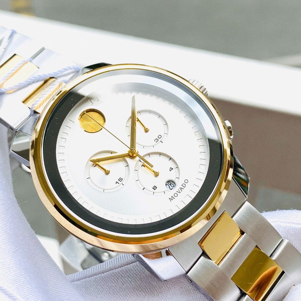 Movado Men's Bold Two Tone Watch